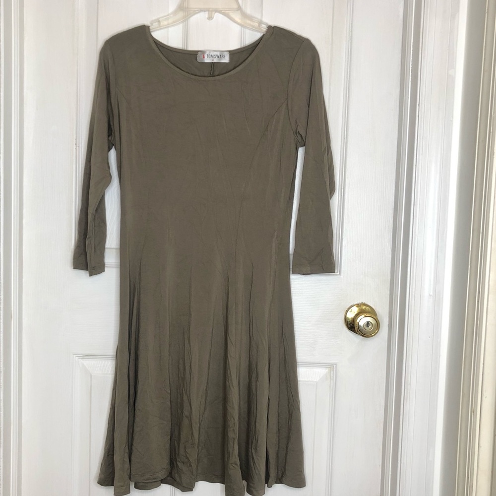 Olive green Amazon Swing tunic XL